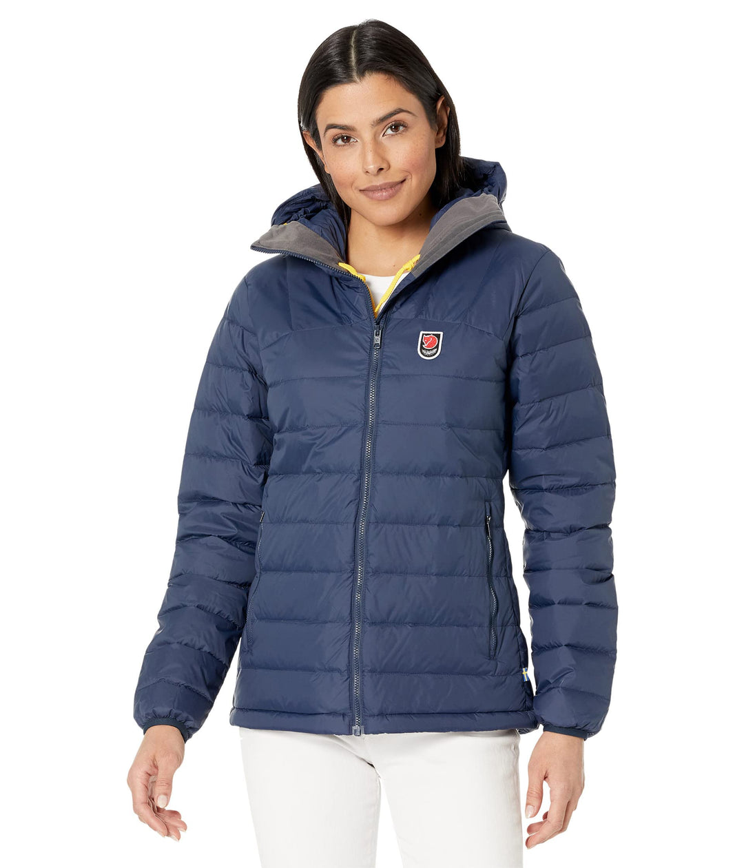 Fjällräven Damen Expedition Pack Down Hoodie W Jacket XL Navy, XL Navy