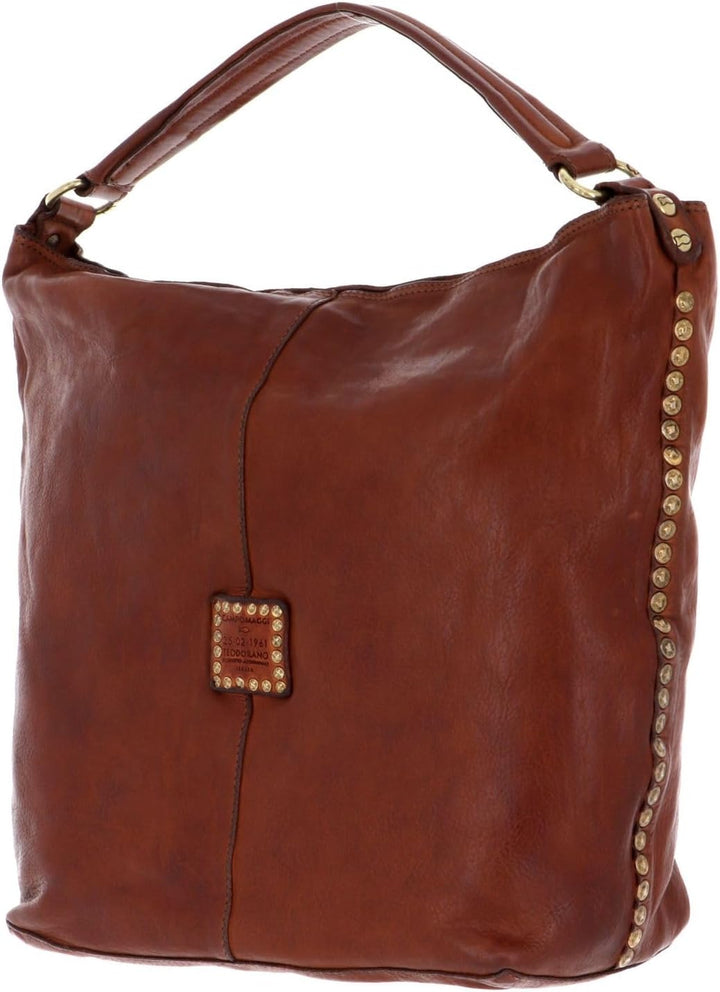 Campomaggi Schultertasche Leder 31 cm