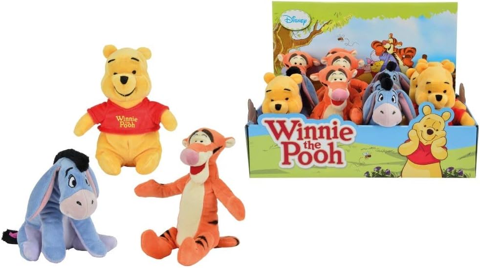 Simba 6315872660 - Disney Winnie the Puuh Esel I-Aah, 61cm Plüschtier, Kuscheltier, Pooh Bär, ab den