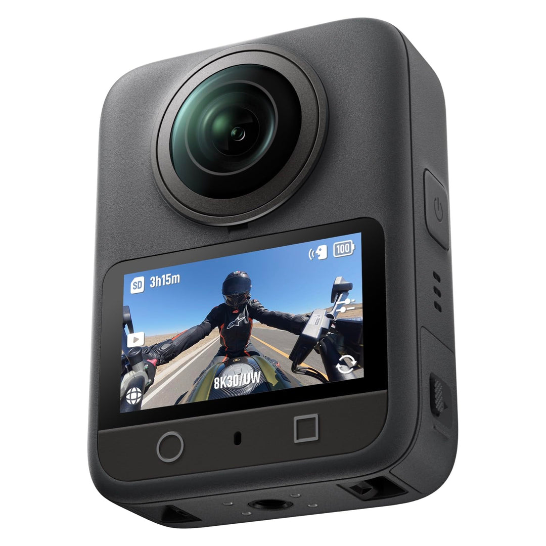 DJI Osmo 360 Standard Combo, 360 Kamera mit 1-Zoll-Sensor für 360° Aufnahmen, Natives 8K 360° Video,