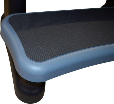 Weixelbaumer Whirlpool Treppe mit Zwei Stufen (Grau), Grau