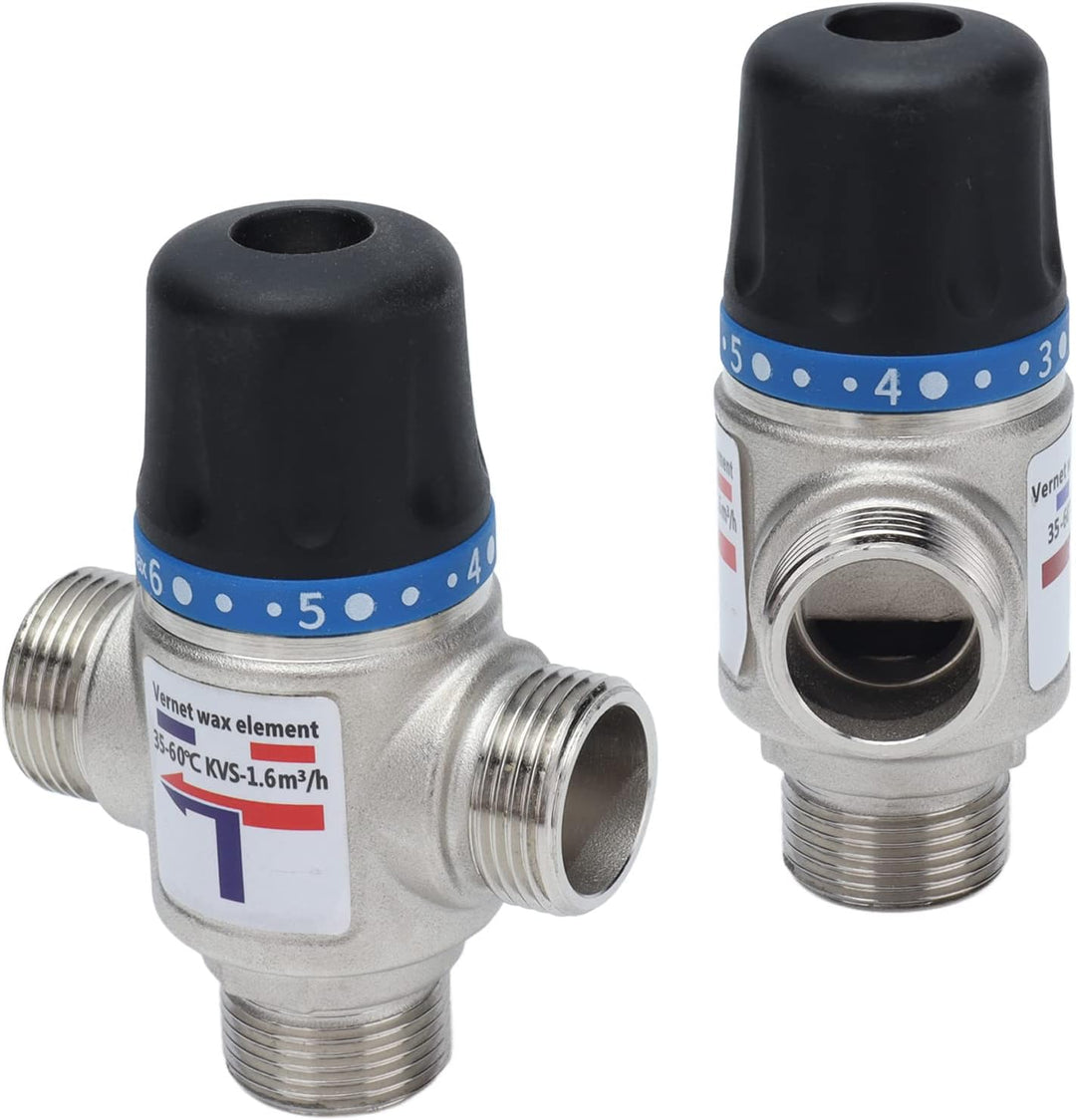 3-Wege-Thermostat-Mischwasserventil, automatisch abgeschnittenes Temperaturregelgerät Grosses Fluss-