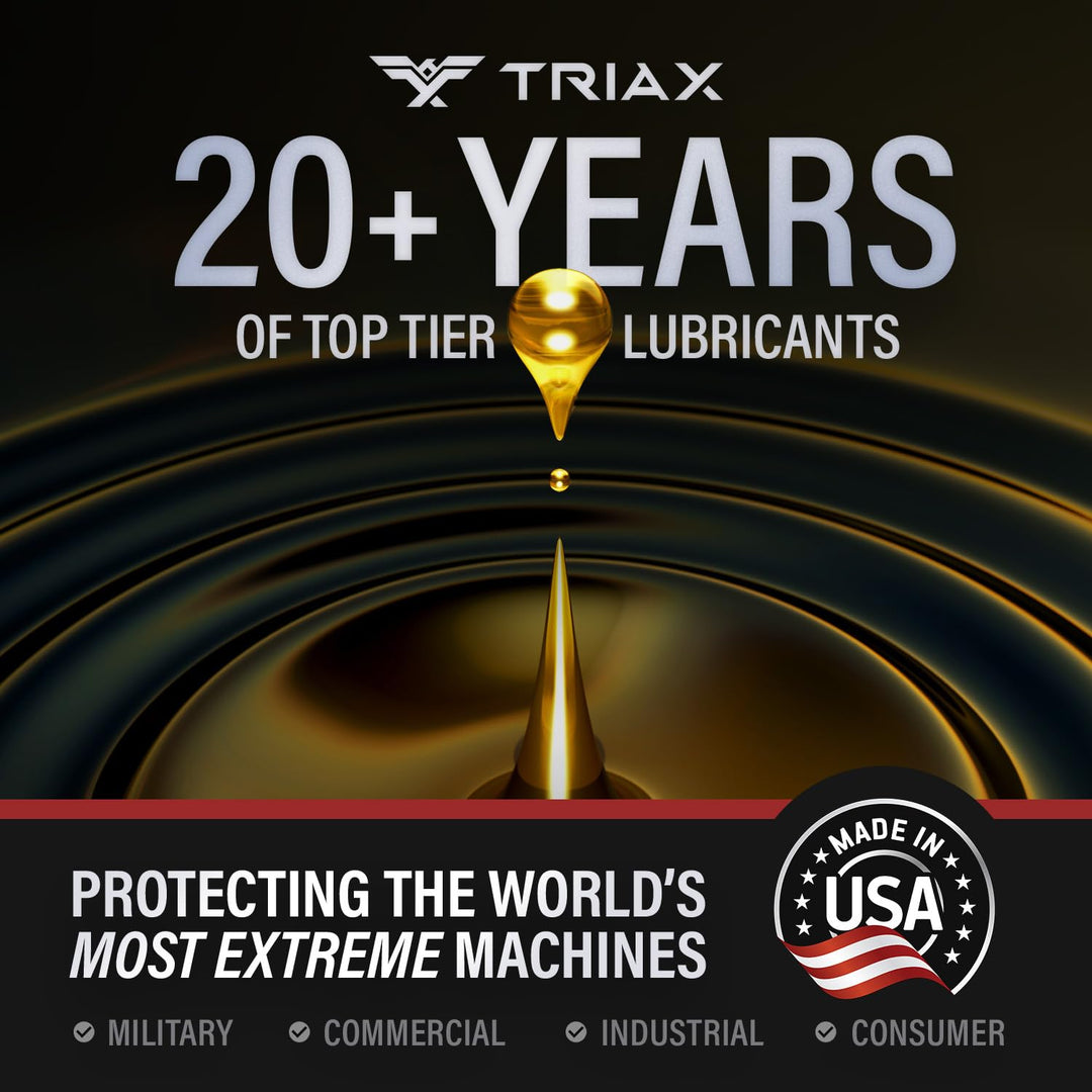 TRIAX Kompressor MV ISO100 (SAE30) – Vollsynthetisches Kompressor‑Öl, Non Detergent – Hohe Temperatu