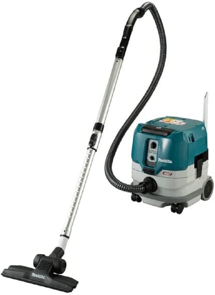 Makita Akku Staubsauger (40 V, ohne Akku, Industriesauger Luftvolumen 2,8 m³/min, Behältervolumen ma