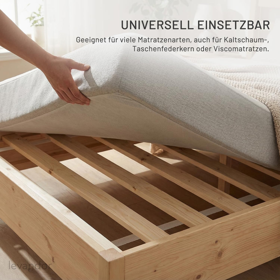 Panorama24 Rollrost Basic 70x200 (11 Latten) Rolllattenrost Lattenrost Bettrost Rollroste Holzlatten