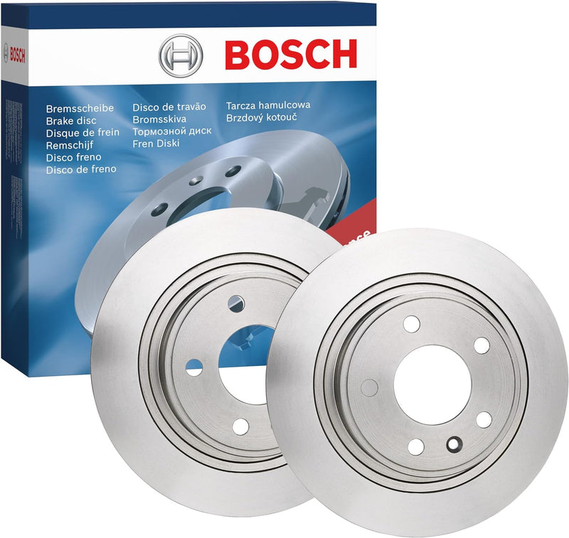 Bosch BD1490 Bremsscheiben - Hinterachse - ECE-R90 Zertifizierung - zwei Bremsscheiben pro Set