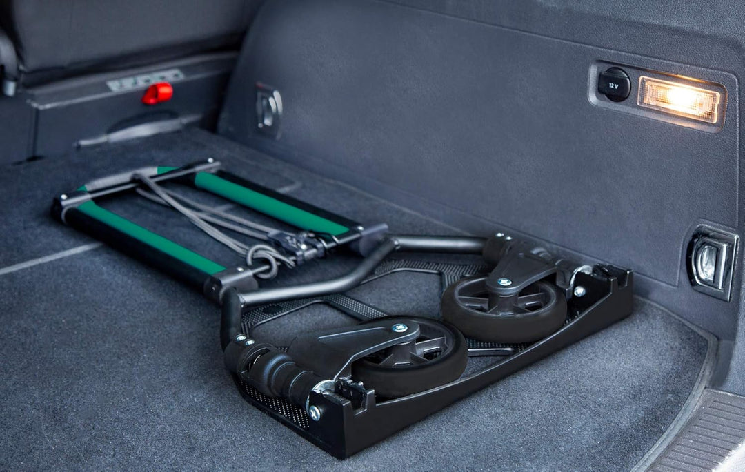 VONROC Sackkarre klappbar - Transportwagen, Transportkarre bis 80kg - Transporthilfe Vollgummireifen