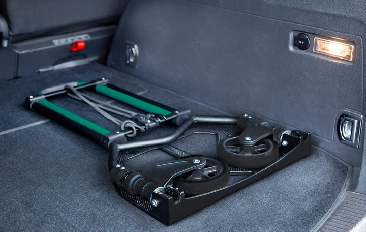 VONROC Sackkarre klappbar - Transportwagen, Transportkarre bis 80kg - Transporthilfe Vollgummireifen