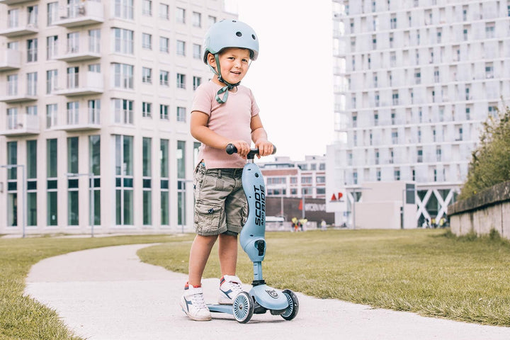Scoot & Ride - XXS - S Size Kids Helmet Steel, Steel