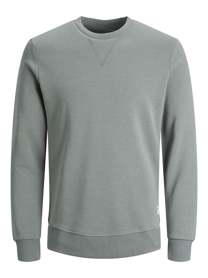 JACK &amp; JONES Herren Jjebasic Sweat Crew Neck Noos Sweatshirt (1er Pack) XL Sedona Sage/Fit:reg, XL S