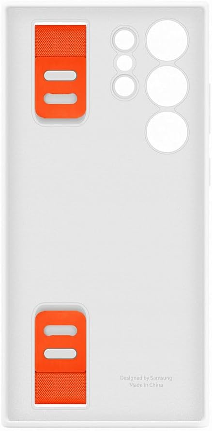 Samsung Silicone Grip Smartphone Case EF-GS918 für Galaxy S23 Ultra, Handy-Hülle, Fingerhalterung, S