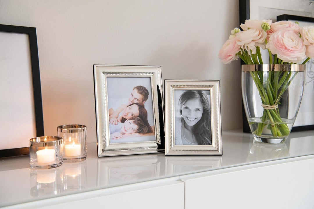 EDZARD Vase Charlotte (Ø 15 cm, Höhe 20 cm) aus mundgeblasenem Kristallglas - Blumenvase, Glasvase r