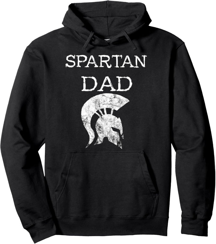 Spartan Dad Spartaner Vater Gladiatoren Helm Spartacus Papa Pullover Hoodie