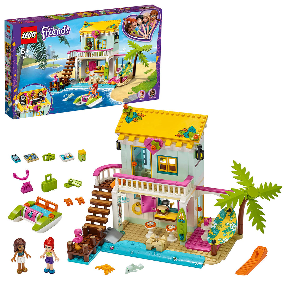 LEGO 41428 Friends Strandhaus mit Tretboot