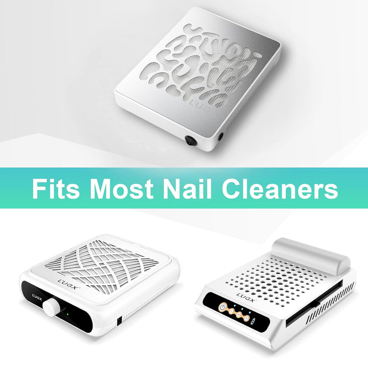 L'UGX Ersatzfilter für Nagelstaubsauger – 2er Pack Filter passend für Staubabsaugung für Nägel, Nage