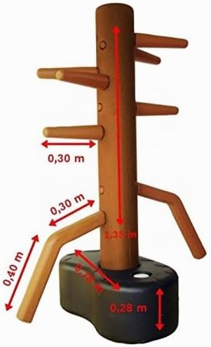 S.B.J - Sportland Wing Chun Dummy aus Kunststoff