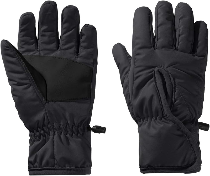 Jack Wolfskin Kinder Easy Entry Glove K Handschuh 116 Schwarz, 116 Schwarz