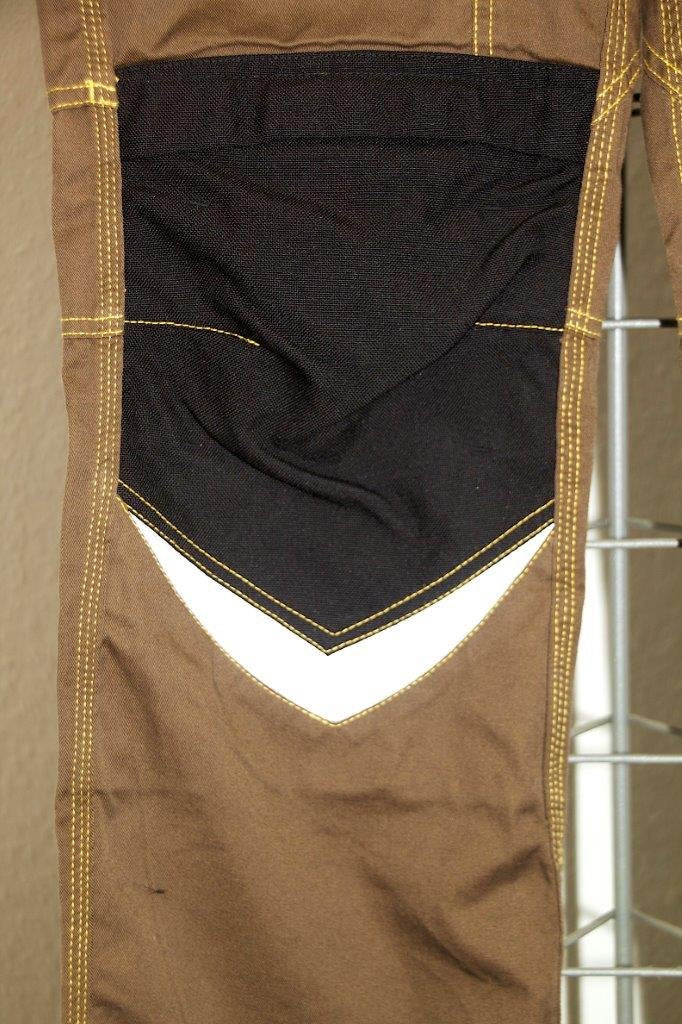 Cofra V064-0-03.Z46 Arbeitshose "Carpenter", schlamm grau / schwarz, Grösse 46 46 Mud / Black, 46 Mu