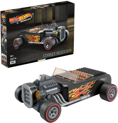 Mega Construx Hot Wheels Street Rodder-Bauset, Bauspielzeuge für Kinder