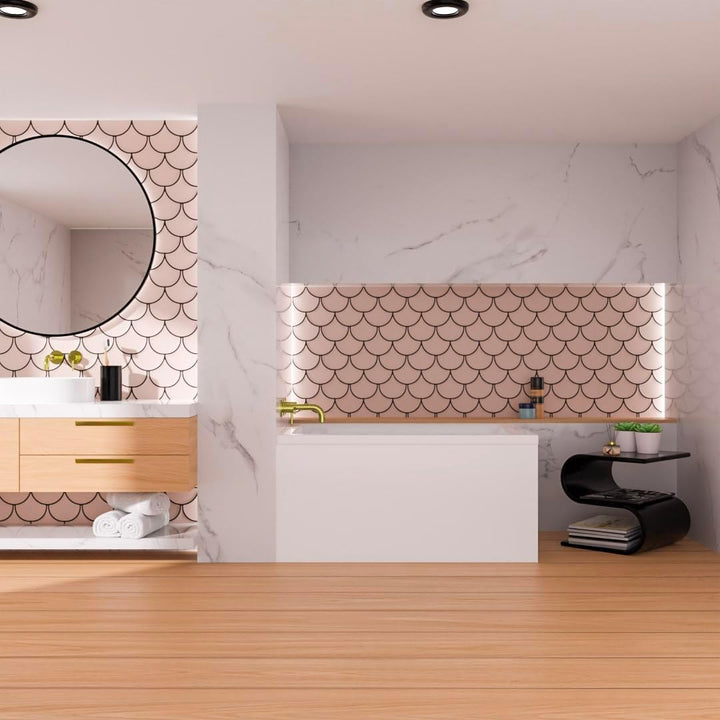 ECOLAM Badewanne Marella 100x70 cm + Schürze | raumsparend kleine moderne Wanne Rechteck Top QUALITÄ