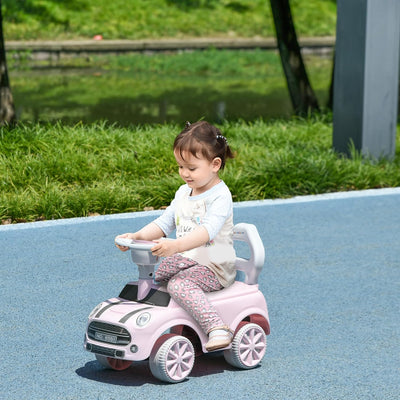 AIYAPLAY Kinder Rutschauto, Kinderfahrzeug mit Lenkrad Hupe, Kinderauto, Rutscherfahrzeug mit Kippsc