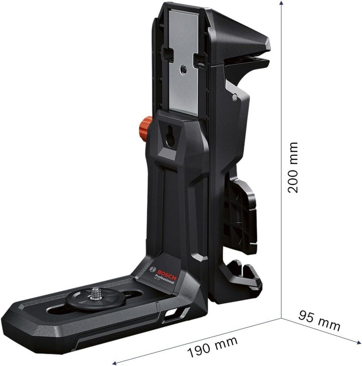 Bosch Professional Universalhalterung LB 10 und Deckenklemme DK 10 (starke Magneten, Deckenanwendung