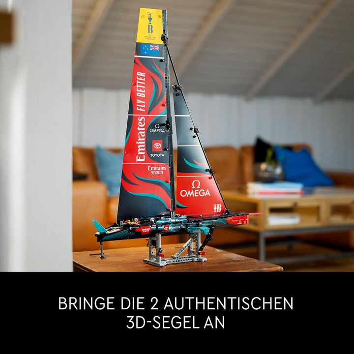LEGO Technic Emirates Team New Zealand AC75 Rennjacht, Bauset mit Segelboot für Erwachsene, Geschenk