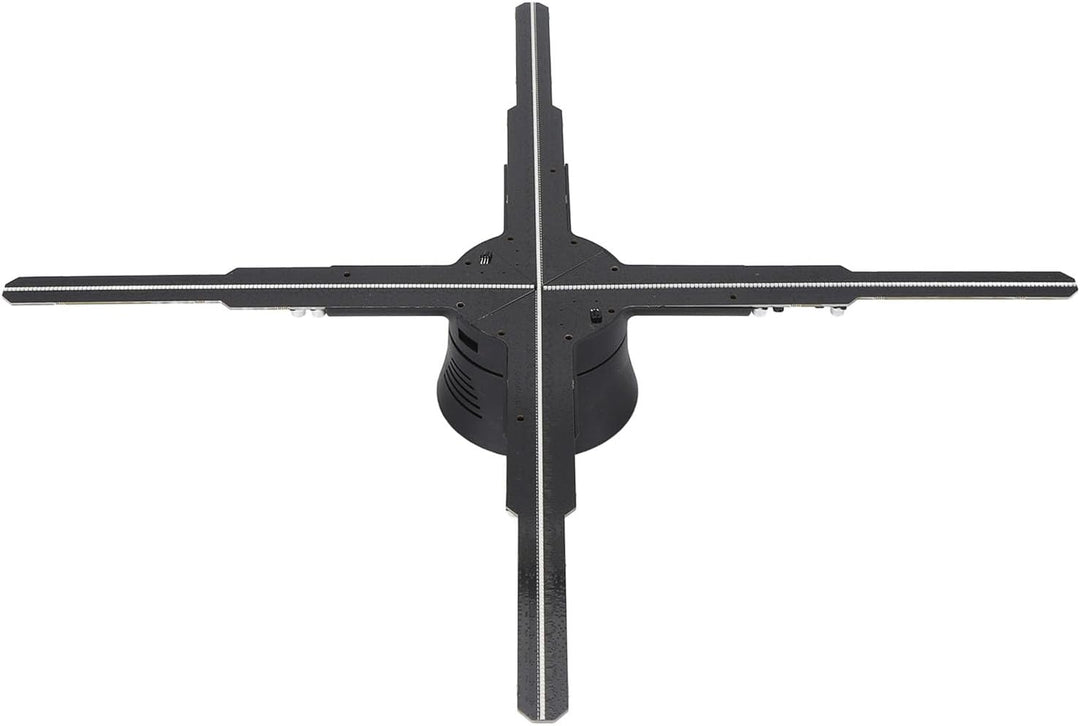 Holografischer 3D-Projektor, 45 cm, 4 Flügel, 3D-Hologramm-Lüfter, Werbedisplay, Integriert, 8 GB, U