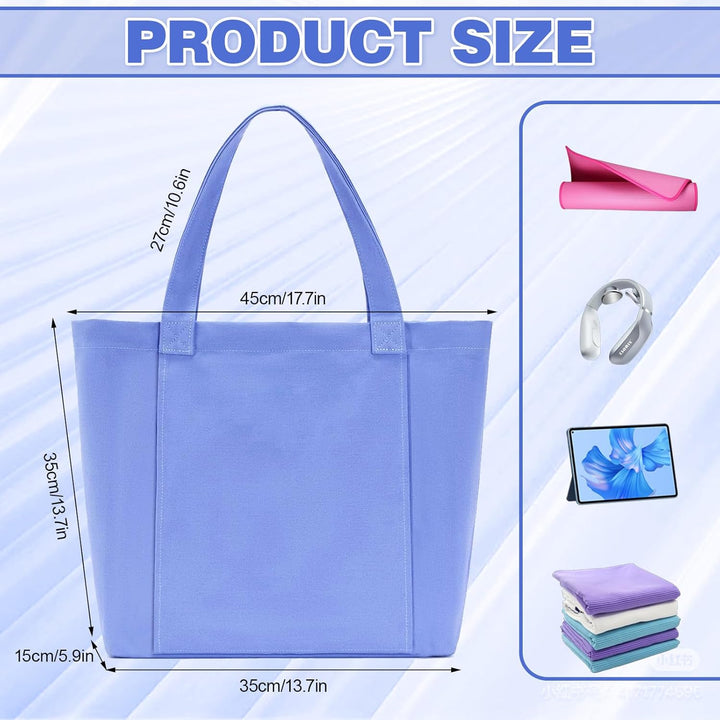 Yogatasche Damen,Sporttasche,Yoga Tote Tasche Klettverschluss Schnellzugriff Yogamatte,45×35×15 cm T