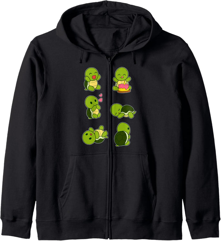 Schildkröten Geburtstags Party Sammlung Terrarium Torte Kapuzenjacke