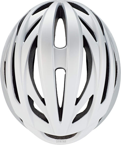 Giro Unisex – Erwachsene Syntax Fahrradhelm Road S | 51-55cm Matte White/Silver, S | 51-55cm Matte W