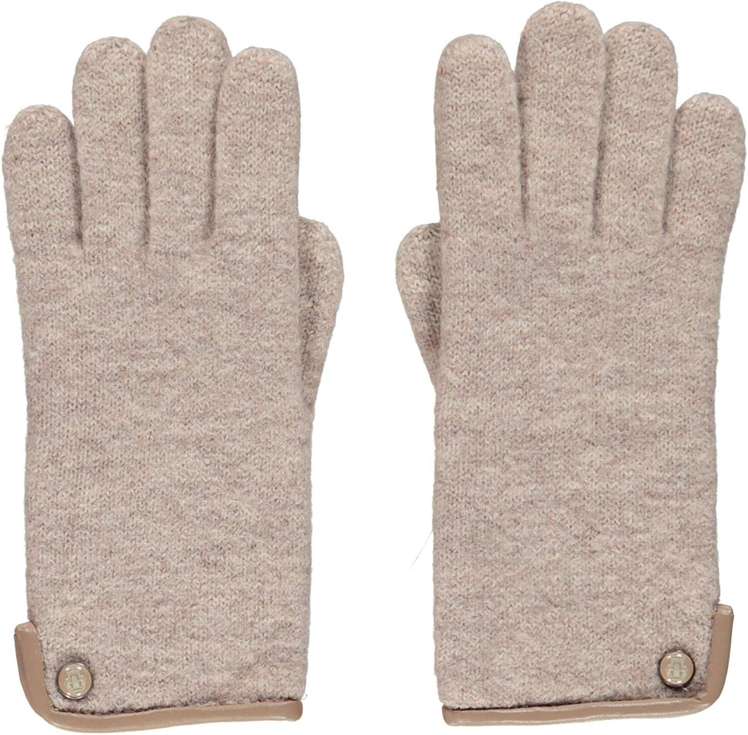 Roeckl Damen Original Walkhandschuh Handschuhe 17,5 cm (6,5) Beige (118), 17,5 cm (6,5) Beige (118)