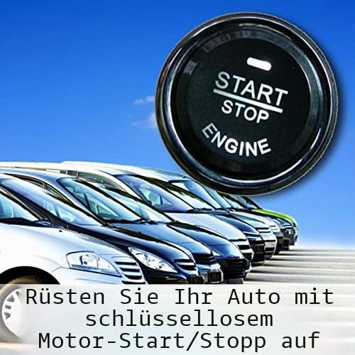 OCS.tec Kfz Startknopf Motorstart Keyless Start Stop Motorknopf Auto AL7