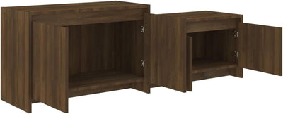 Gecheer TV-Schrank Fernsehschrank Fernsehtisch TV-Ständer TV-Regal TV-Tisch TV-Bänke & Lowboards Sch