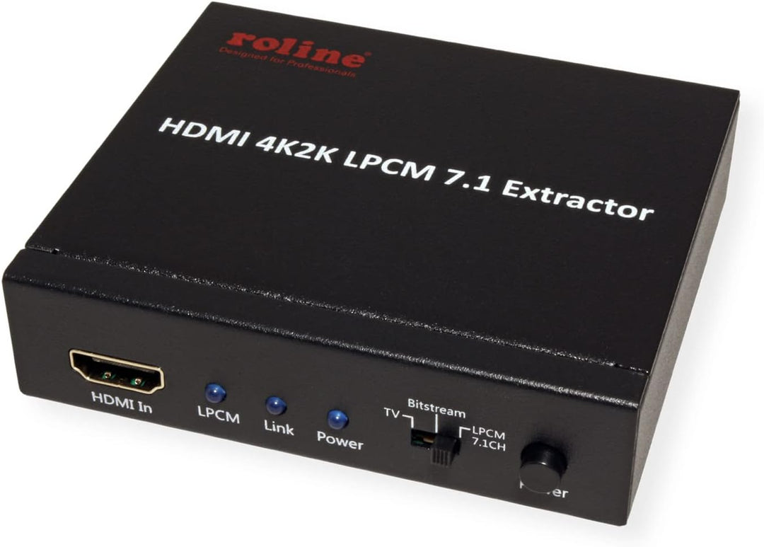 ROLINE HDMI 4K Audio Extraktor LPCM 7.1