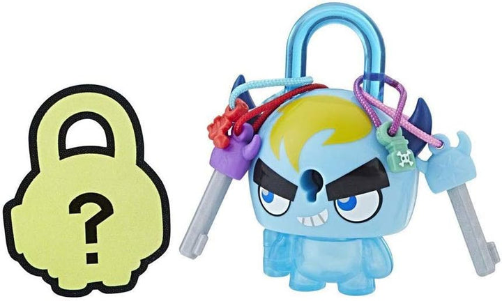 Hasbro - Lock Stars Single Vorhängeschloss Serie 1, Hellblau, E3103