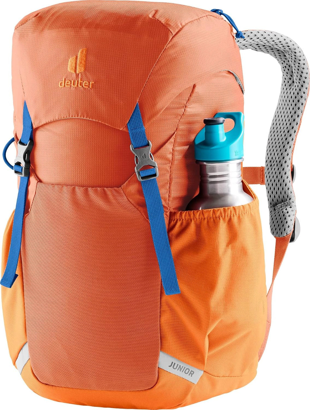 deuter Unisex Kinder Junior Kinderrucksack (1er Pack) 18 L Chestnut-mandarine, 18 L Chestnut-mandari