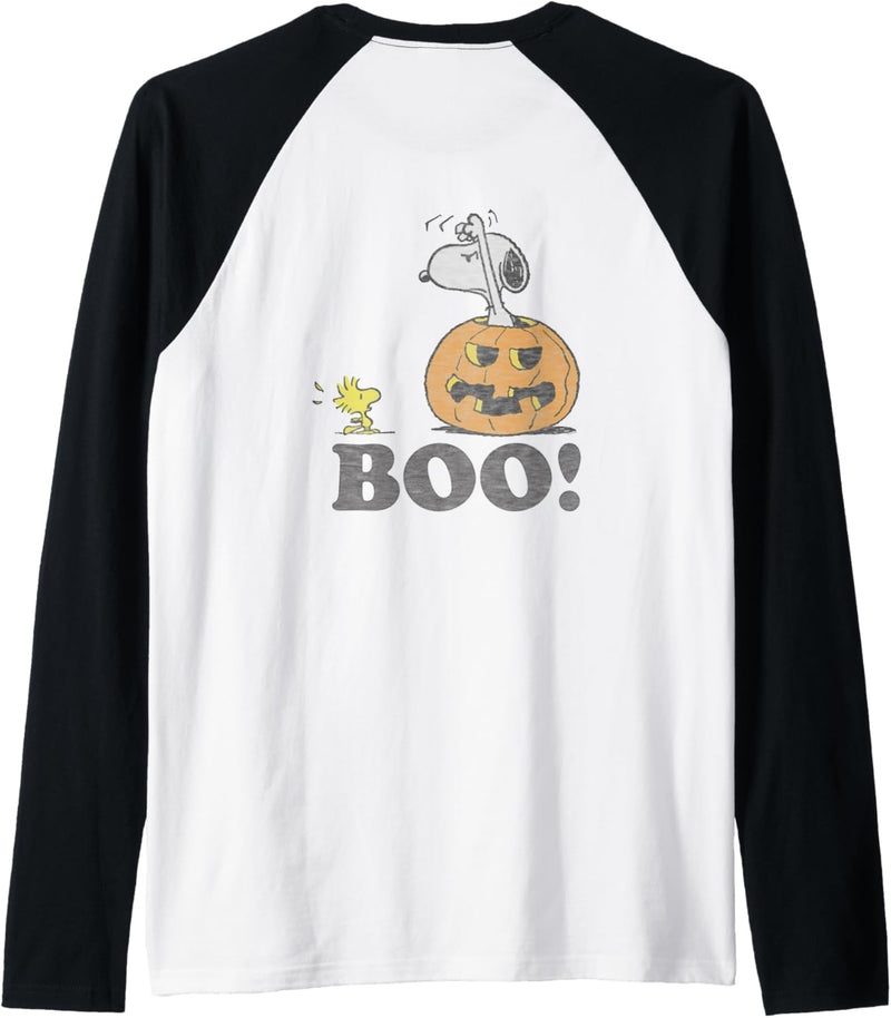 Peanuts Halloween Snoopy Woodstock Raglan