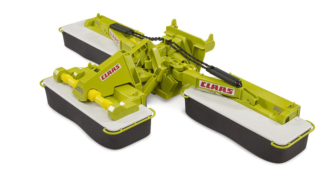 bruder 02218 - Claas Disco 8550 C Plus Dreifach-Mähwerk - 1:16 Ernte-Maschine Traktor-Anhänger Bauer