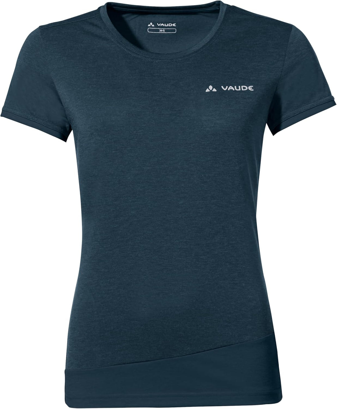 VAUDE Women's Sveit Shirt - T-Shirt Damen Dark Sea Uni 46, Dark Sea Uni 46