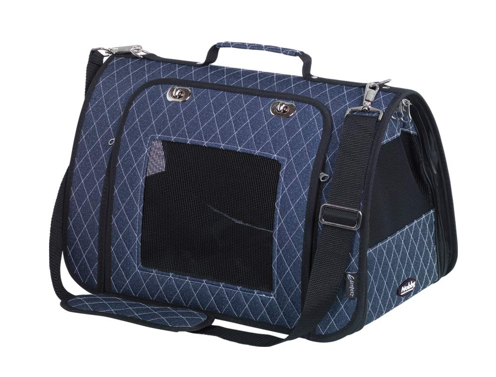 Nobby Tasche KALINA, blau, 44 x 25 x 27 cm, 1 Stück blau L 44 x B 25 x H 27 cm, blau L 44 x B 25 x H