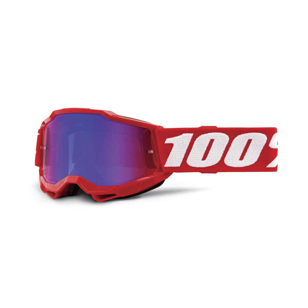 100% Unisex Speedcraft Sunglasses Einheitsgrösse Rot/Weiss, Einheitsgrösse Rot/Weiss