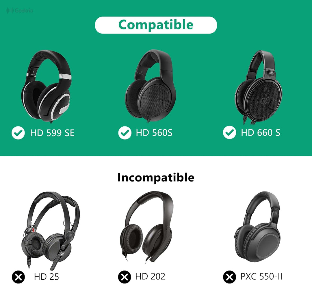 Geekria Tasche Kopfhörer für Koss R80 UR40 UR-20 RCA WHP141B, SRH840 SRH440 SRH240A SRH1840 SRH1540