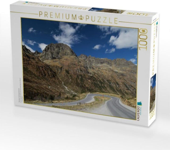 CALVENDO Puzzle Silvretta-Hochalpenstrasse 1000 Teile Lege-Grösse 64 x 48 cm Foto-Puzzle Bild von Fo