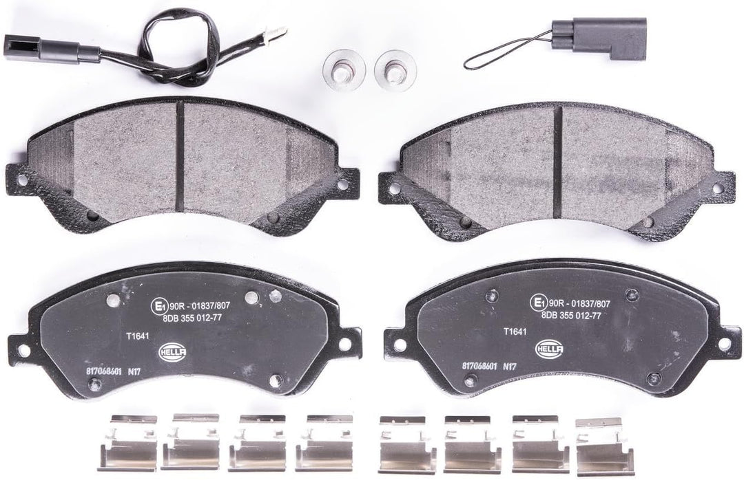 HELLA PAGID 8DB 355 012-771 Bremsbelagsatz - T1641 - Dicke/Stärke: 18.9mm - Bremssystem: Bosch - ink