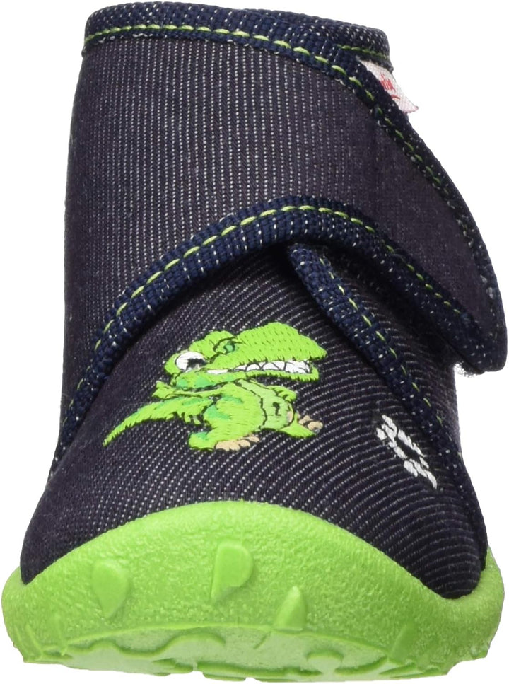 Superfit SPOTTY Hausschuhe 0-809250 Jungen 19 EU Blau, 19 EU Blau