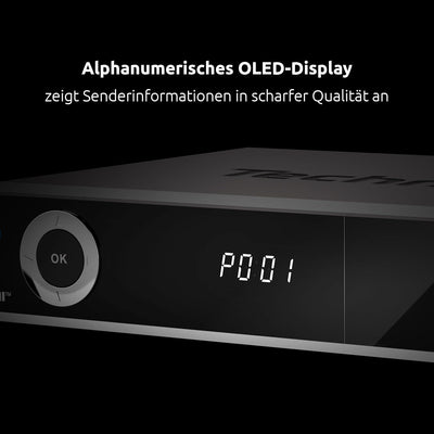 TechniSat TECHNIBOX HD S3 - HD Sat-Receiver mit Twin-Tuner (HDTV, DVB-S2, PVR Aufnahmefunktion via U