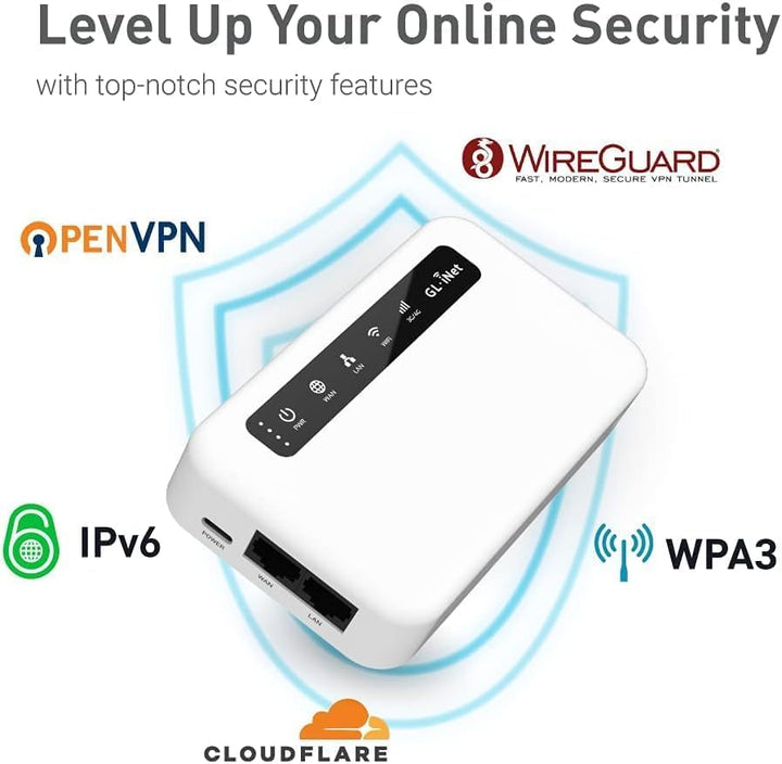 GL.iNet GL-XE300 (Puli) 4G LTE Industrial IoT Gateway, nur T-Mobile, Router/Access Point/Extender/WD