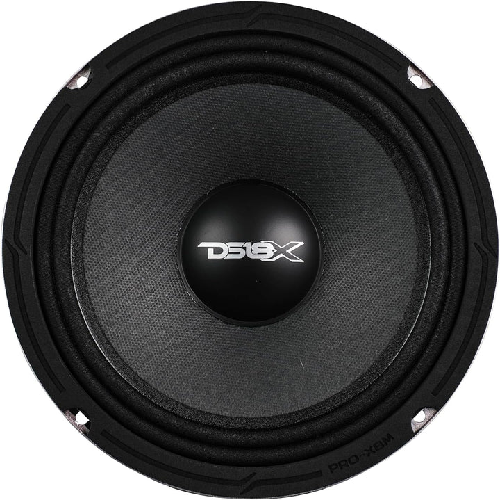 DS18 PRO-X8M Auto-Mitteltöner-Lautsprecher, 20,3 cm (8 Zoll), 550 W, 8 Ohm, Bass-Lautsprecher 20,3 c