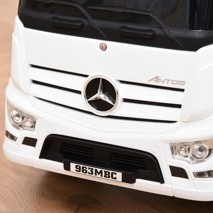 HOMCOM Rutscherfahrzeug Rutscherauto Babyrutscher Kinderfahrzeug lizenziert von Mercedes ANTOS-LKW-S